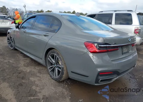 2020 BMW 750I xDrive from USA, damaged, VIN WBA7U2C07LGJ59780